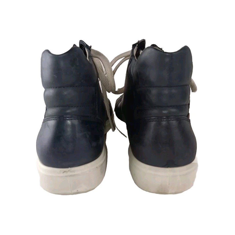ECCO Leather Zip / Lace Sneakers Women's Size 37 EU 6/6.5 US‎ - Picture 4 of 14